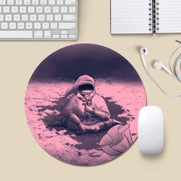 Piers Wanting A Change Round Mouse Pad