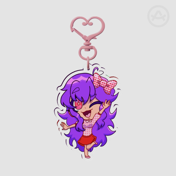 Valentines Day and Joy's birthday special keychain