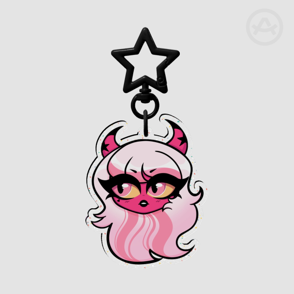 HB - Verosika Mayday Glitter Keychain