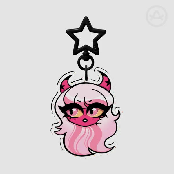 HB - Verosika Mayday Glitter Keychain