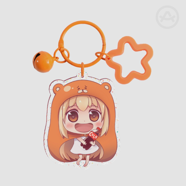 Himouto Umaru-chan Glitter Acrylic Keychain