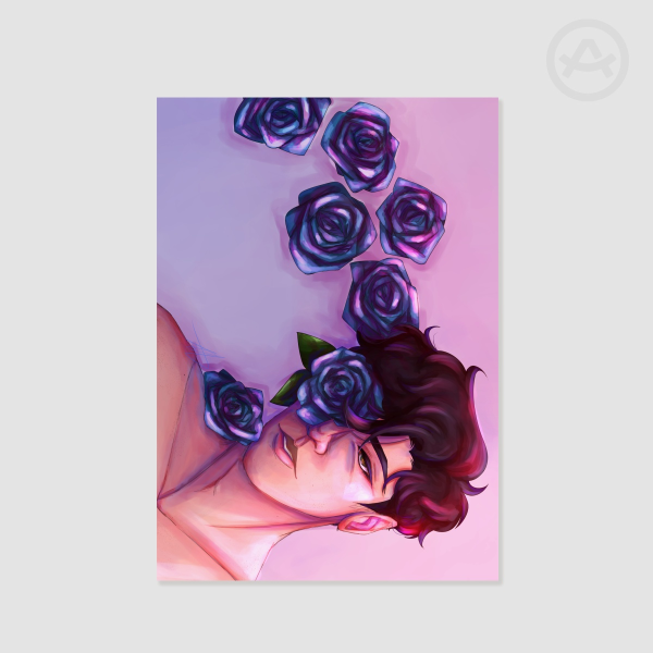 Fermín Aldeguer With Blue Roses || Motogp Fanart
