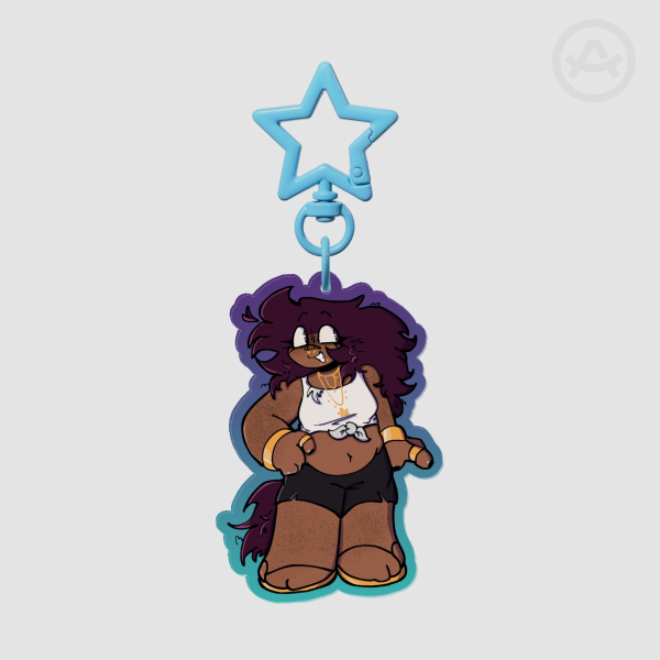 Troutmonger Acrylic Keychain