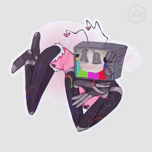 Mr.Puzzles Die Cut Sticker