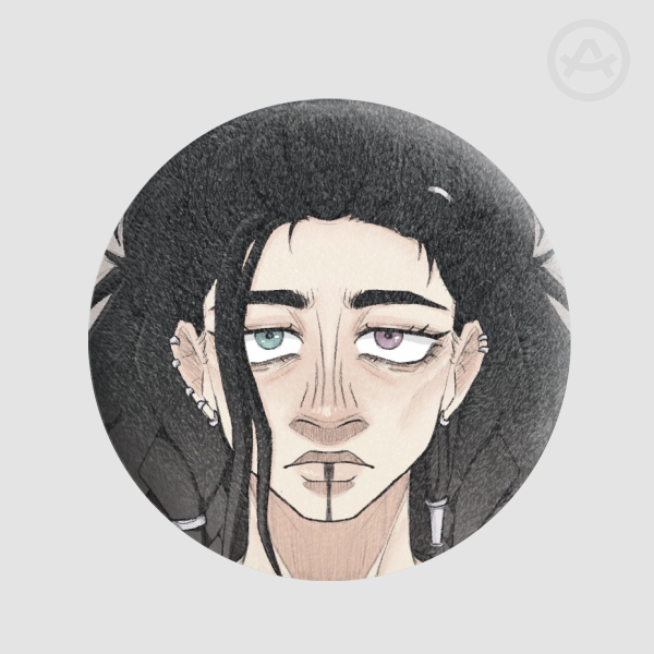 [ CRITICAL ROLE ] Yasha Nydoorin Plush Button