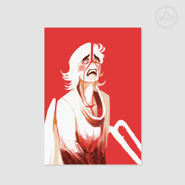 Born in the color of Sin Poster Printing