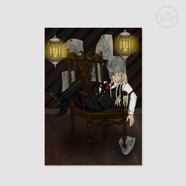 Integra Hellsing poster small