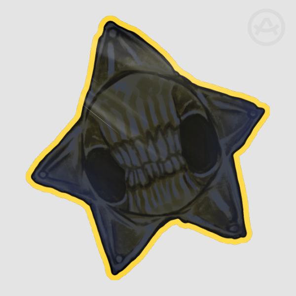 • OC • Starman Face Sticker •