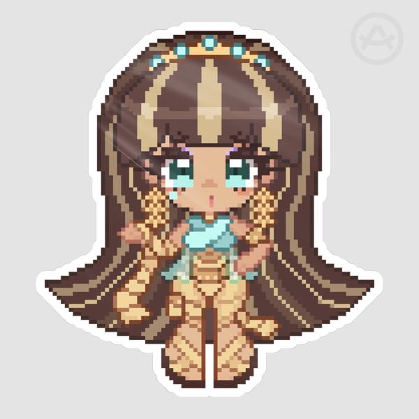 Cleo Pixel art sticker
