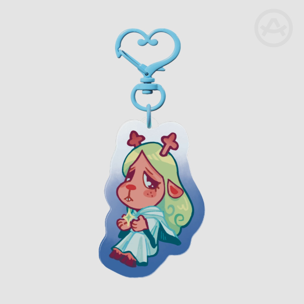 DELTARUNE - Noelle Acrylic Keychain