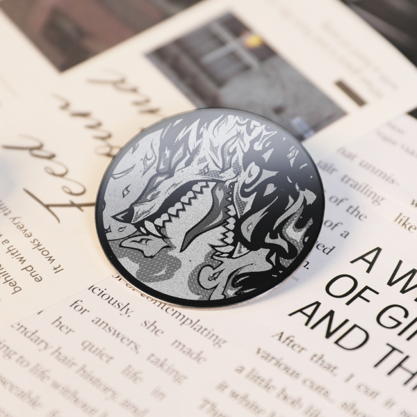 Ray Hellhound | Metal Badge