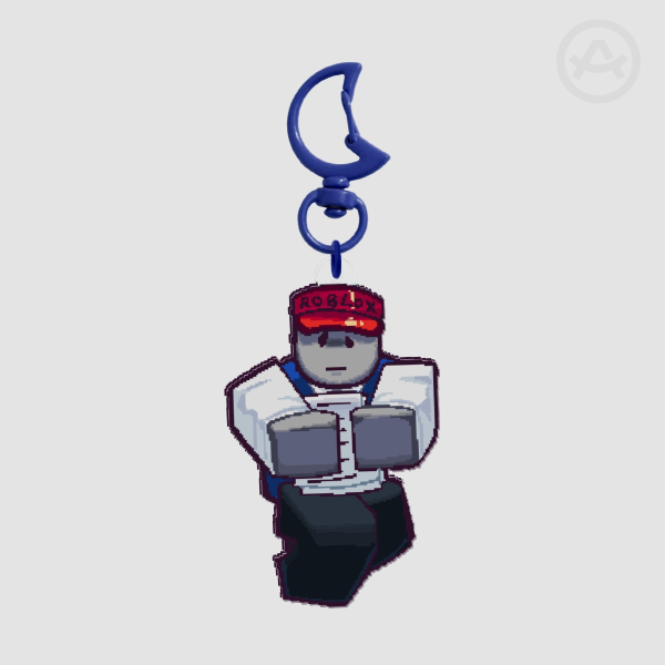 Double-sided ivan keychain (full bleed)