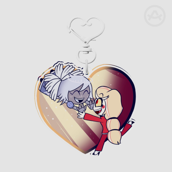 RoyalHalo (Hazbin Hotel) Acrylic Keychain