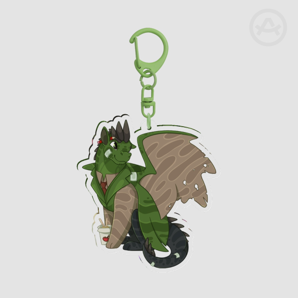 Keychain Dick Gumshoe Dragon