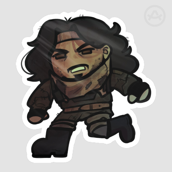 Baby Convict sticker! (IRON LUNG, non spoilers)