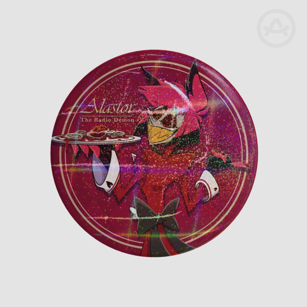 Hazbin Hotel Cafe Alastor Pin