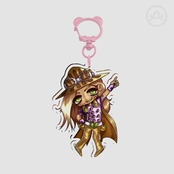 Gyro Acrylic Keychain