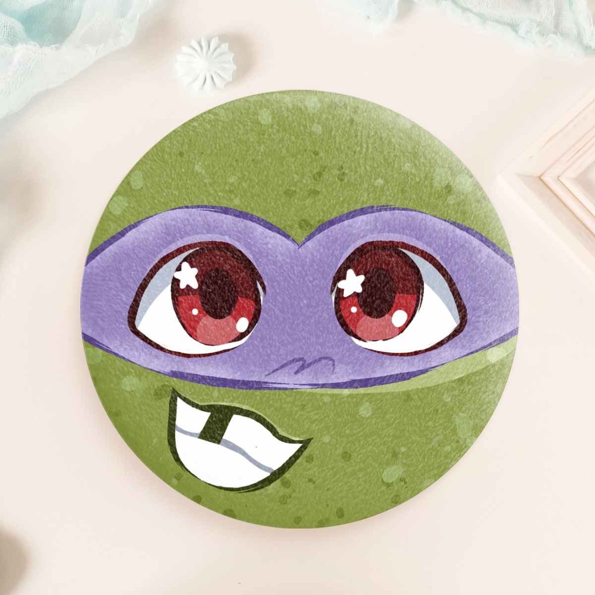 '12 Purple Scientist - Plush Badge