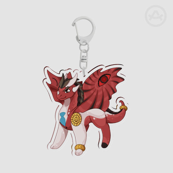 Keychain Apollo Justice Dragon