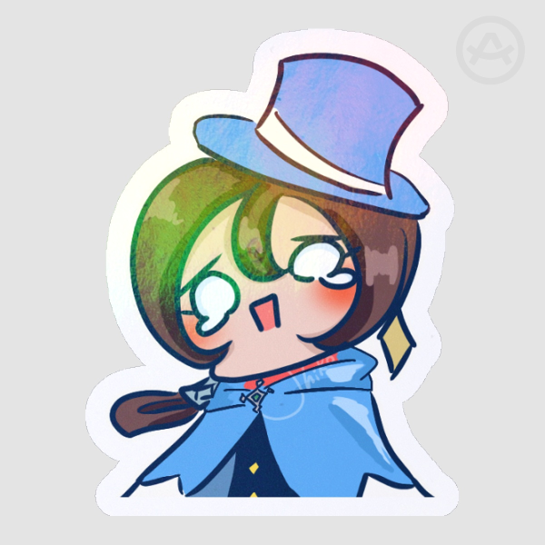 Trucy Wright Crying Sticker