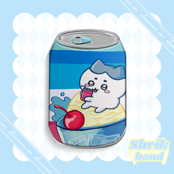 Hachiware Soda Can | Chiikawa