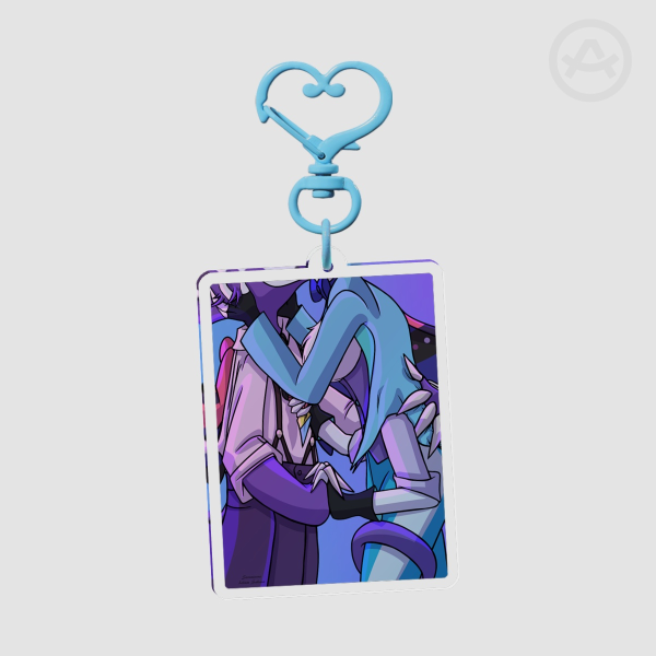 Huskerdust Kiss Keychain vers.2