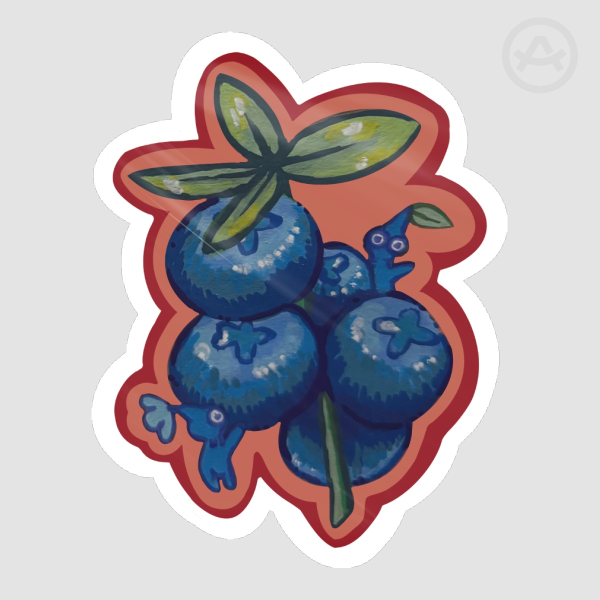 Blueberry Pikmin Sticker