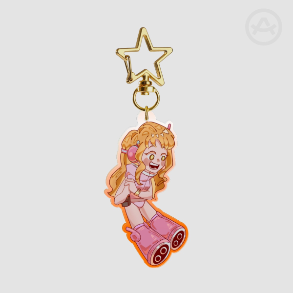 Nami One Piece Egghead Acrylic Keychain Fanmerch