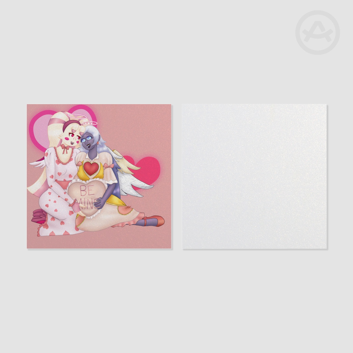Heavenly Spider Valentines Pearl Photocard