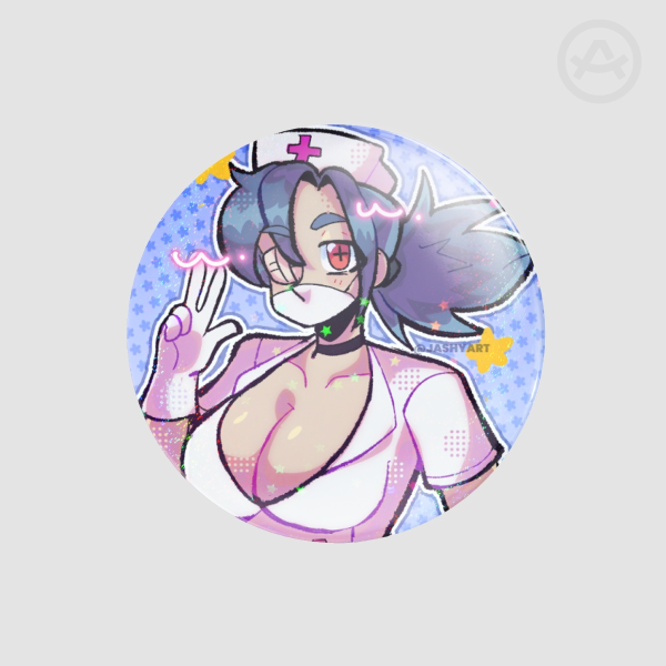 Valentine Round Badges (Button Pins)