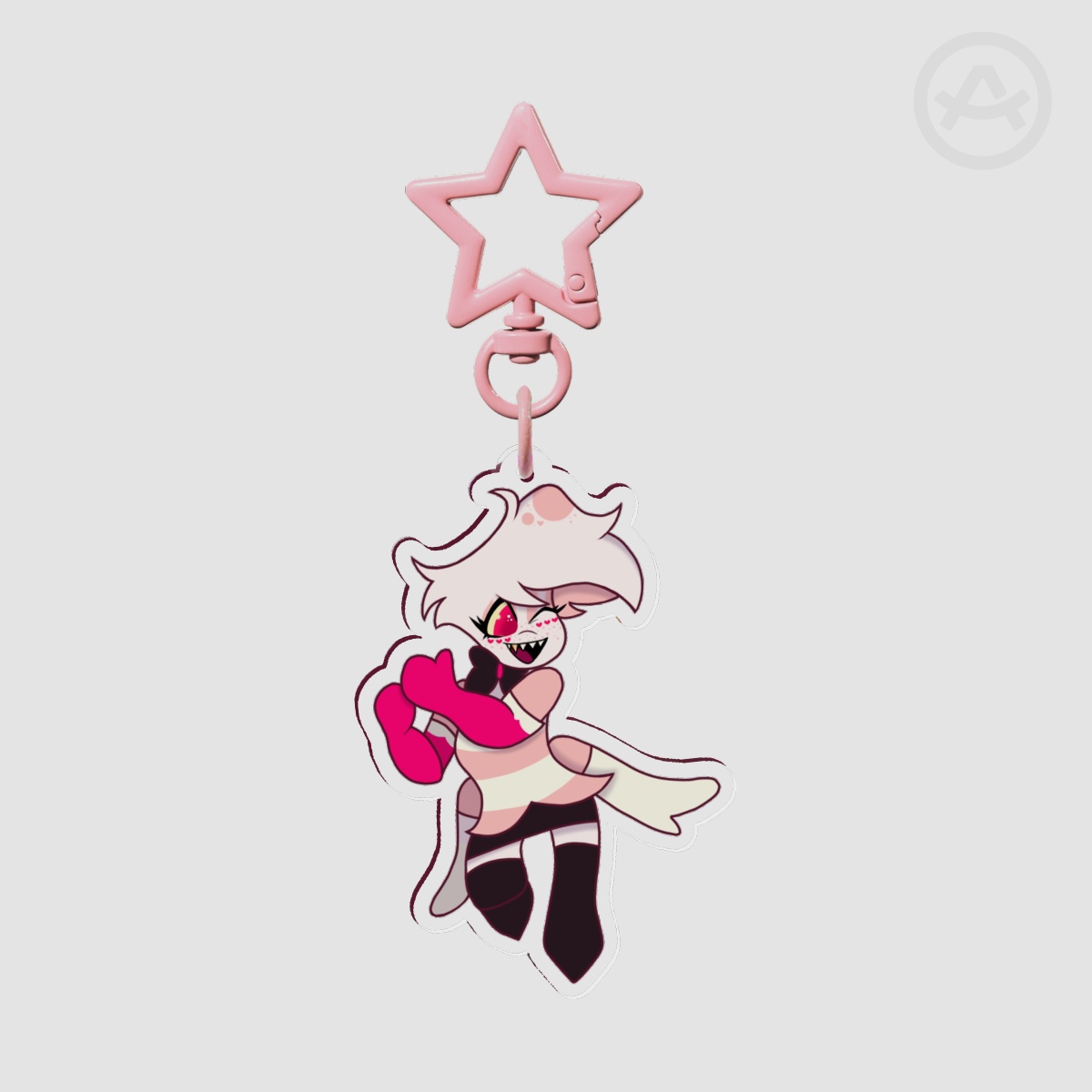 Angel Dust Dance Keychain