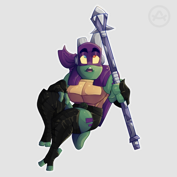 Donnie ROTTMNT Sticker - Glossy