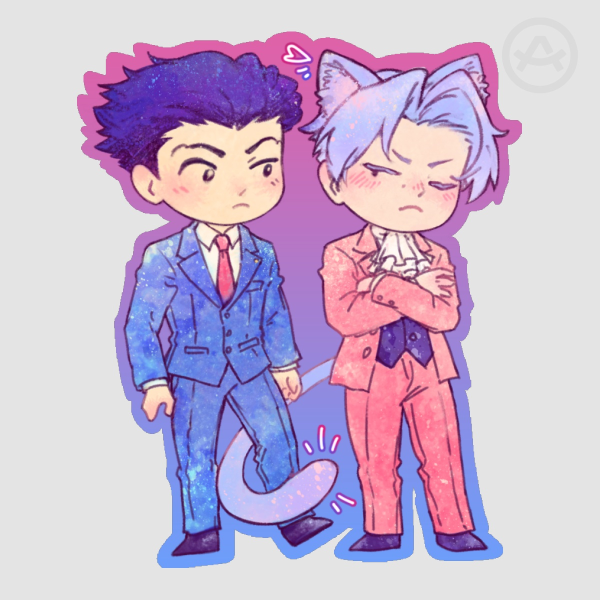 NaruMitsu Valentine Sticker