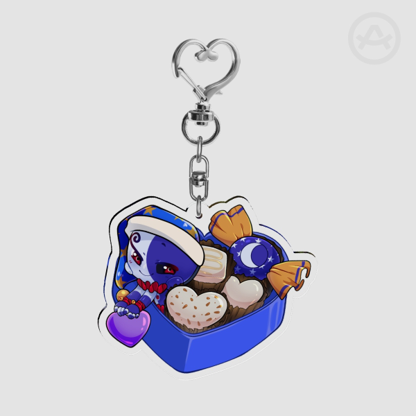 FNAF Daycare Attendant Moon Valentine's Day Chocolates Charm
