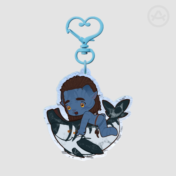 Lo’ak & Payakan keychain