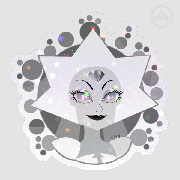 White Diamond Sticker