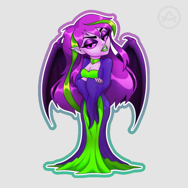Haughty Jhudora Sticker
