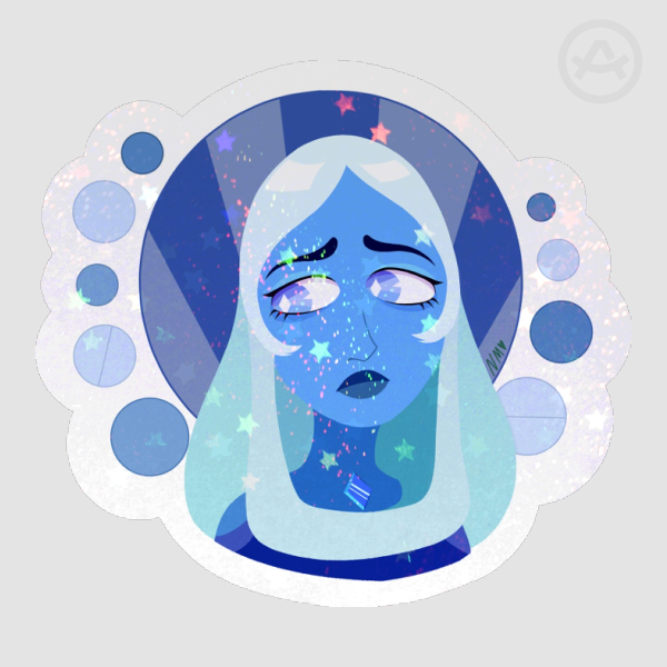 Blue Diamond Sticker