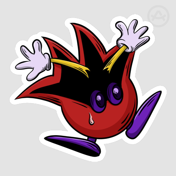 U2 Yugi's digital pet Stickers