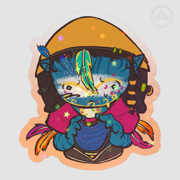 Zari’kya Sticker