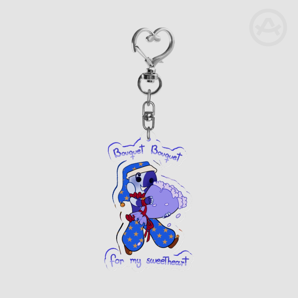 FNAF Daycare Attendant Moon Bouquet Charm