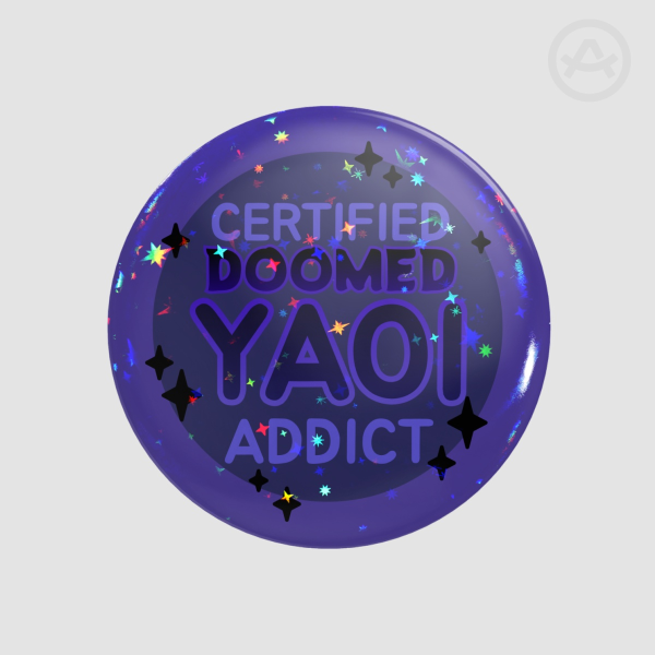 DOOMED YAOI Addict Badge