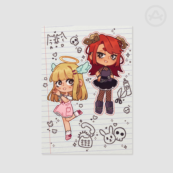 Devilish Hairdresser Girlfriends Poster