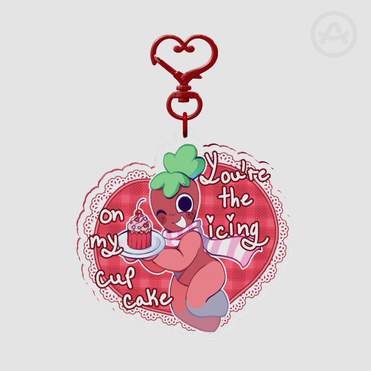 Dandy's World Sprout Valentine Day Keychain