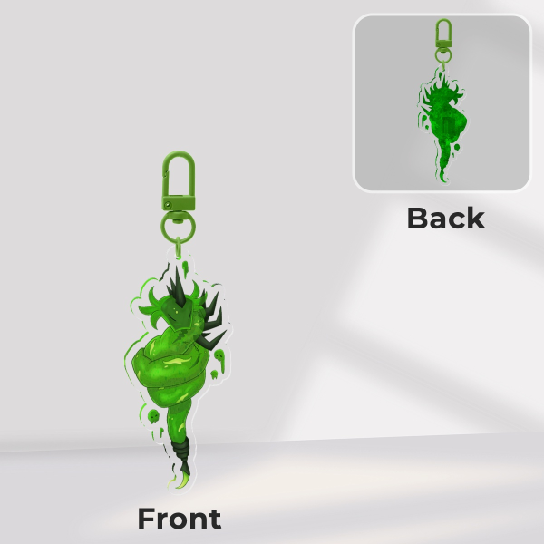 Loda || OC || Clear Acrylic Keychains