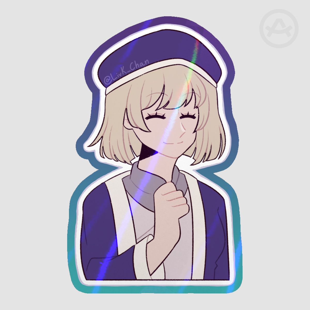 Falin Colored Edge Die Cut Stickers