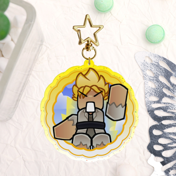 One Bounce Civilian // Die of Death Keychain