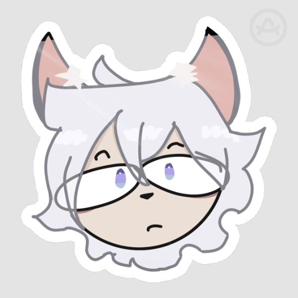 Seth face sticker |Zenless Zone Zero|
