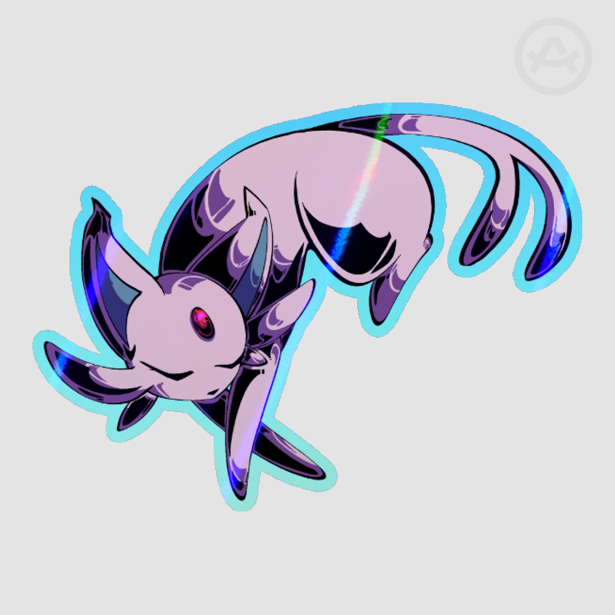 Espeon | Colored Edge Die Cut Sticker