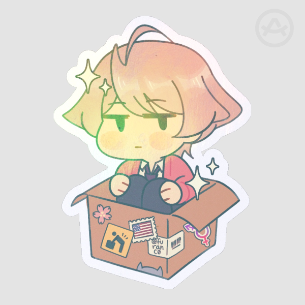 (OWH) Harumi in a box sticker